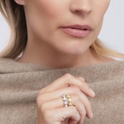 Pebble Eternity Diamond Ring