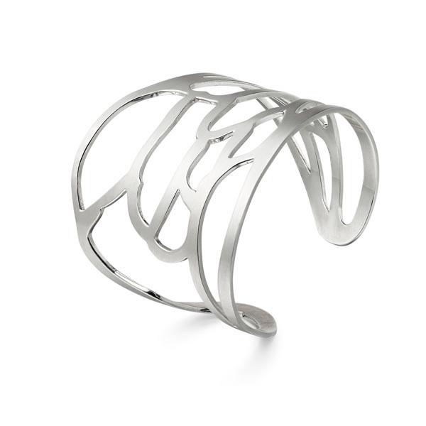 Bee wing cuff sterling silver, rose gold plated